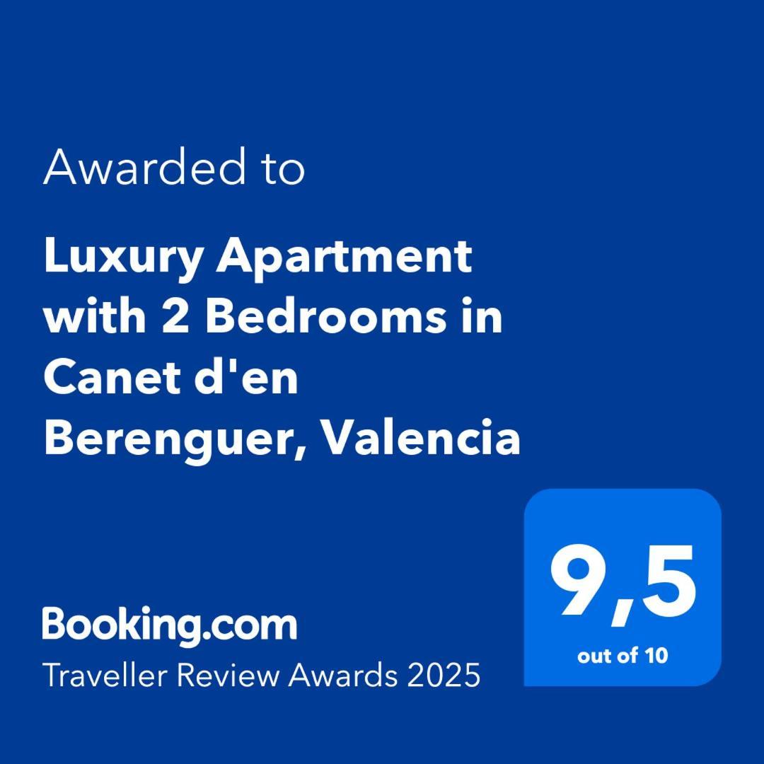 Luxury Apartment With 2 Bedrooms In Canet D'En Berenguer, Valencia Canet d'En Berenguer Exterior foto